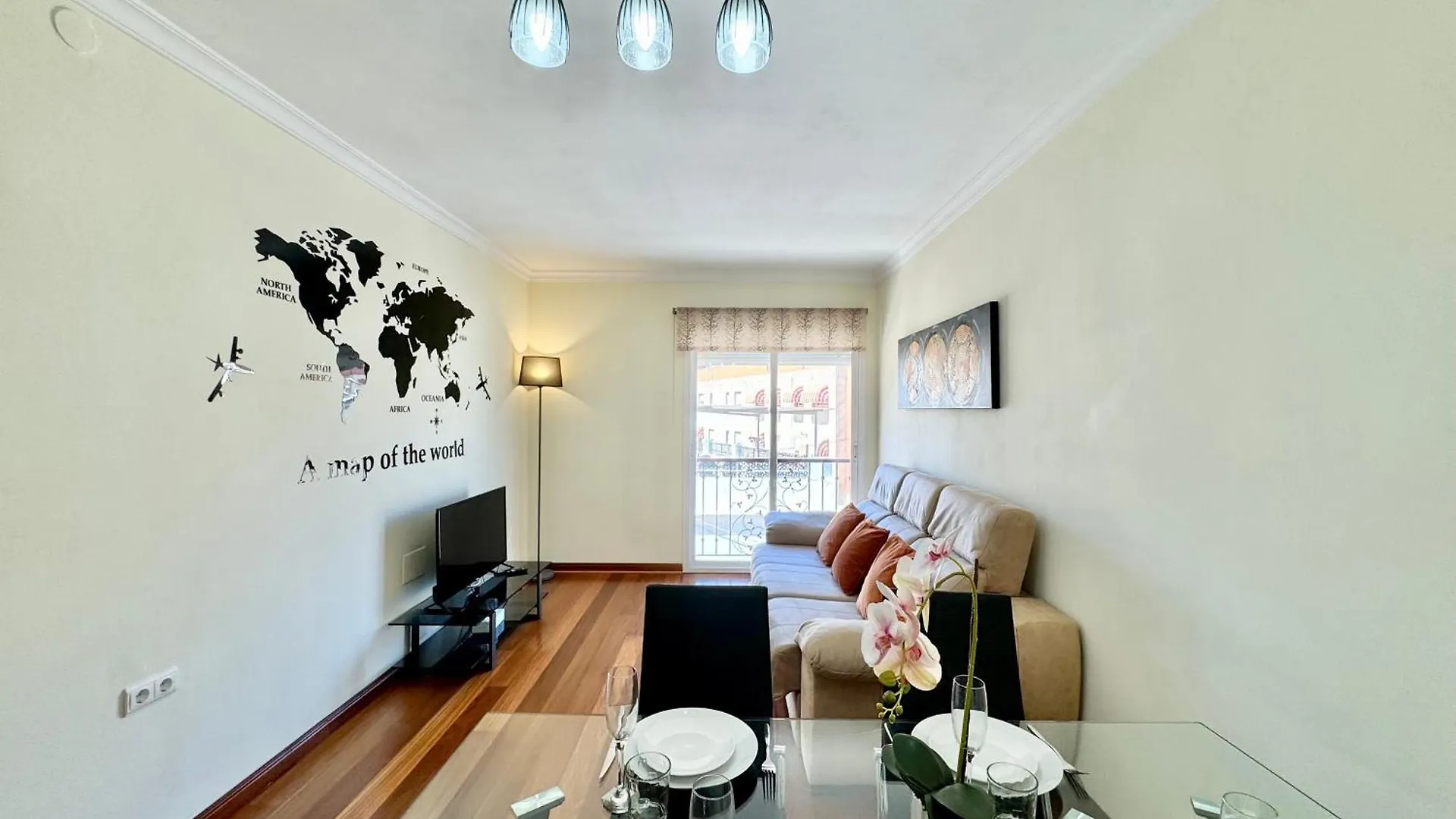 Appartamento Lujoso Piso Centro Aparcamiento Privado, Terraza & Ac Málaga 0*,